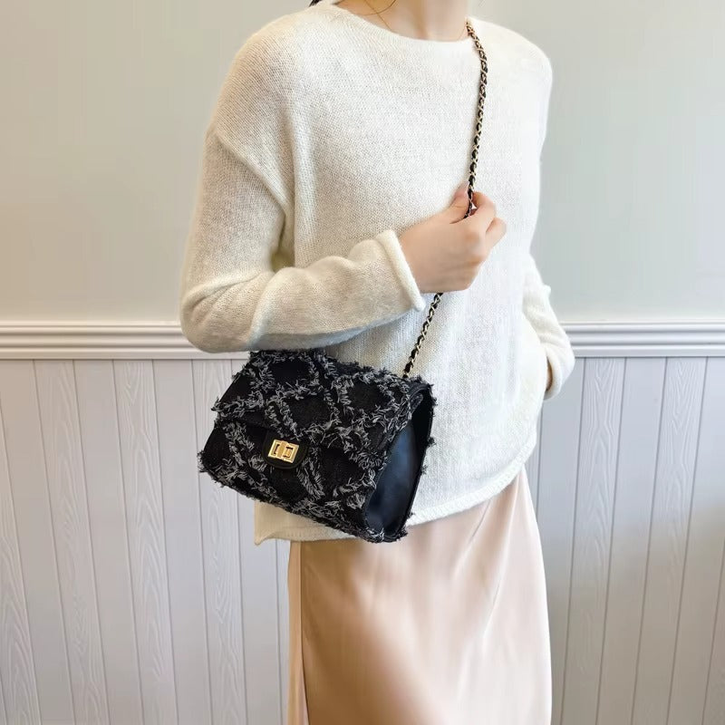 Viral Tiktok Denim Shoulder Bag