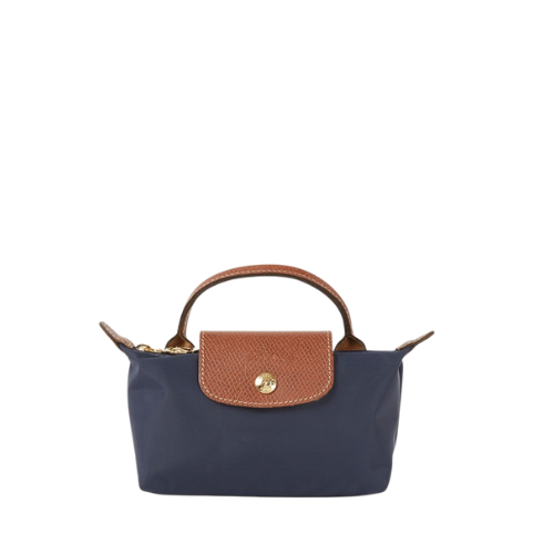 Le pliage Handtasche Marineblau (XS)