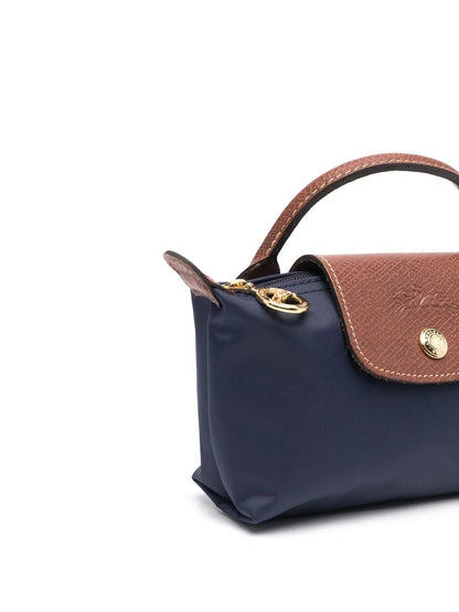 Le pliage Handtasche Marineblau (XS)