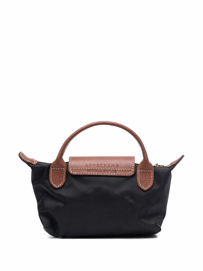 Le pliage Handtasche Schwarz (XS)